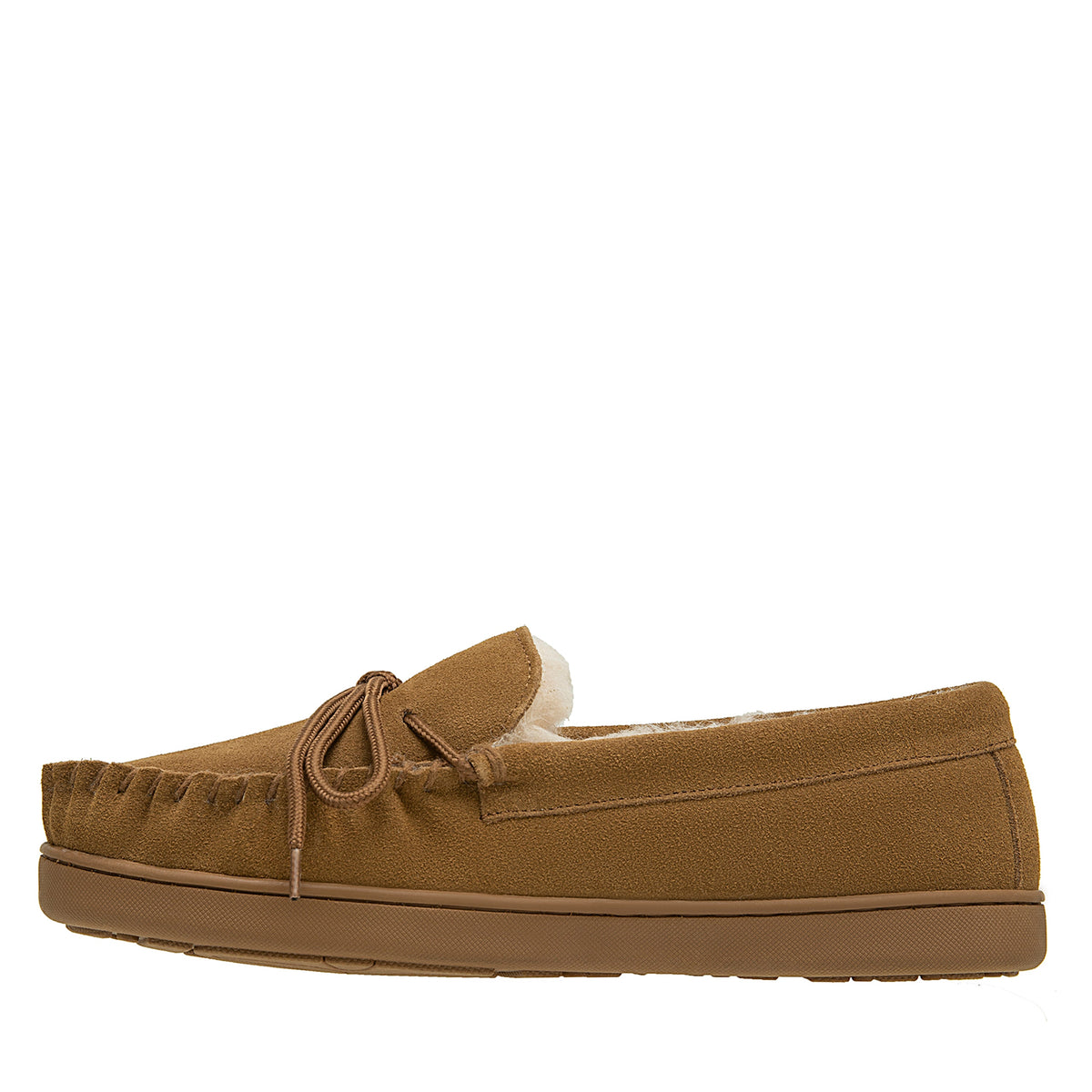 Moc II Wool Lined Slippers in Hickory