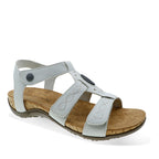 Ridley II Wide Sandals in Bone