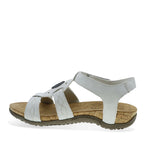 Ridley II Wide Sandals in Bone