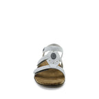 Ridley II Wide Sandals in Bone
