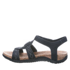 Ridley II Wide Width Sandals in Black