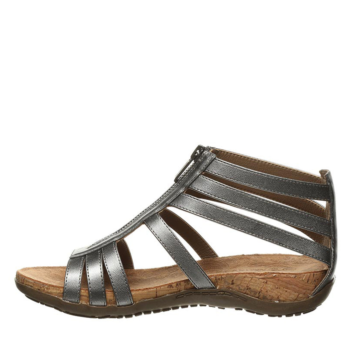 Layla II Strappy Sandals in Gunmetal