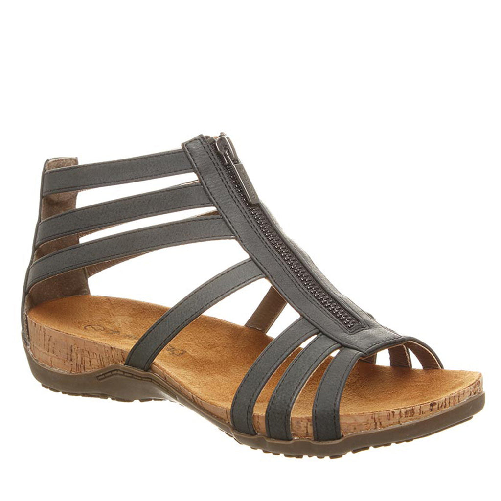 Layla II Wide Sandals in Black