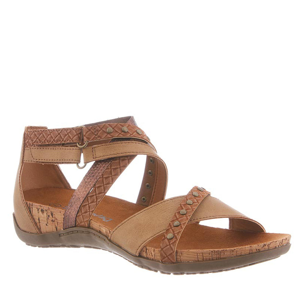 Julianna II Strappy Sandals in Tan