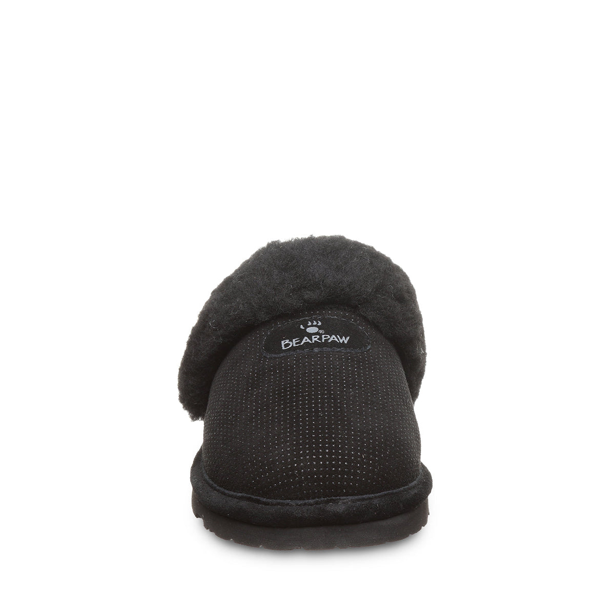 Loki Exotic Cozy Slippers in Black