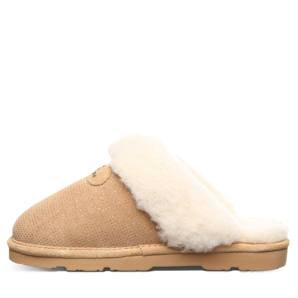 Loki Exotic Printed Slippers in Iced Coffee