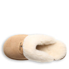 Loki Exotic Printed Slippers in Iced Coffee