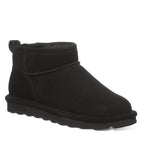 Shorty Suede Boots in Black