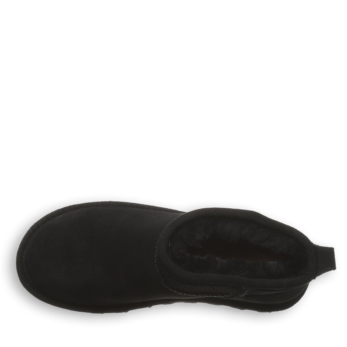 Shorty Suede Boots in Black