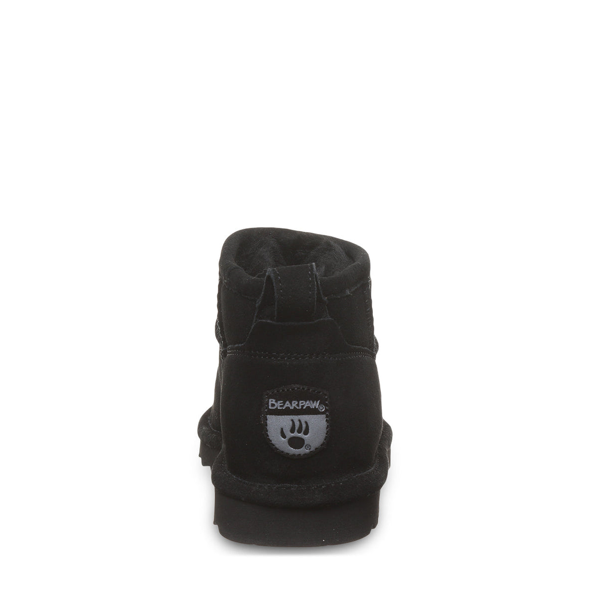 Shorty Suede Boots in Black