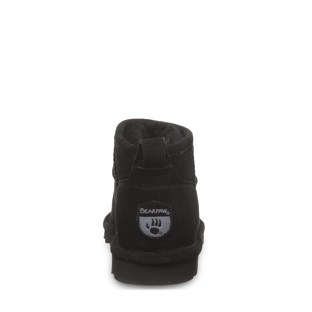 Women's Shorty Wide Snow Boots in Black