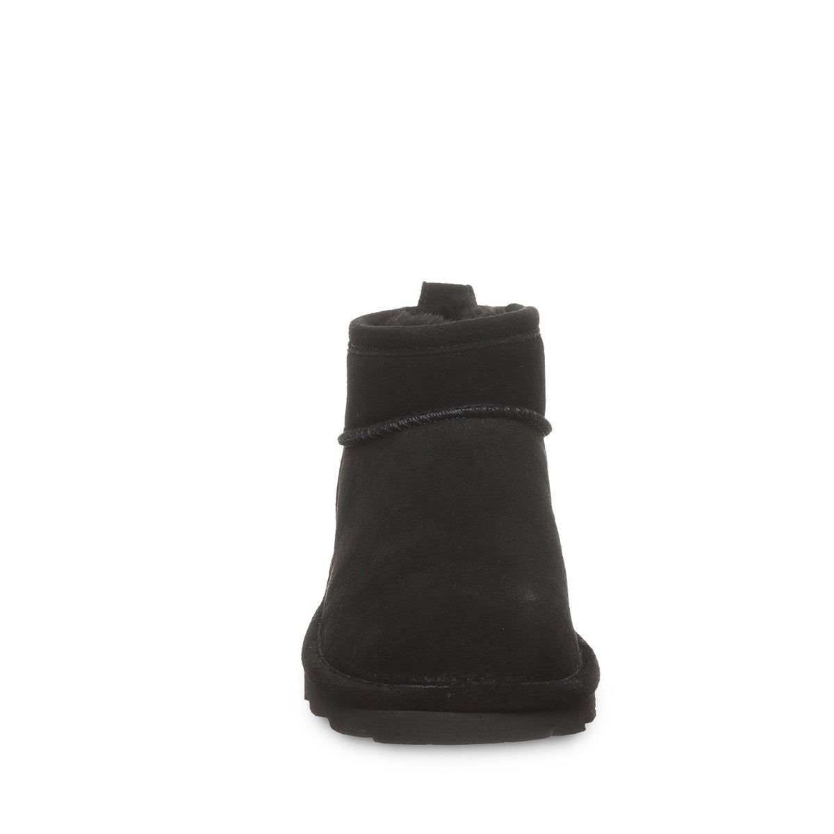 Shorty Suede Boots in Black