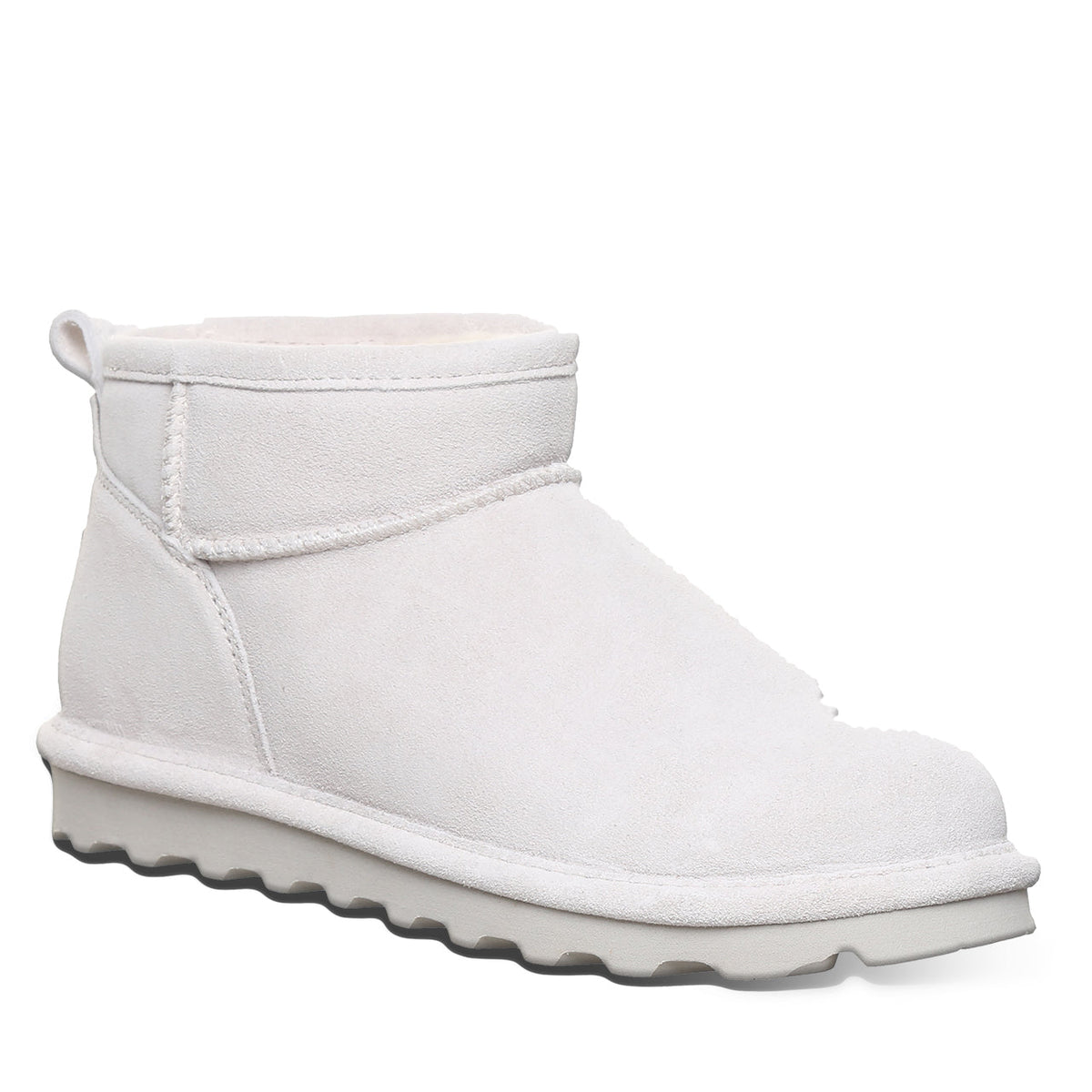 Shorty Suede Ankle Boots in Lunar Rock