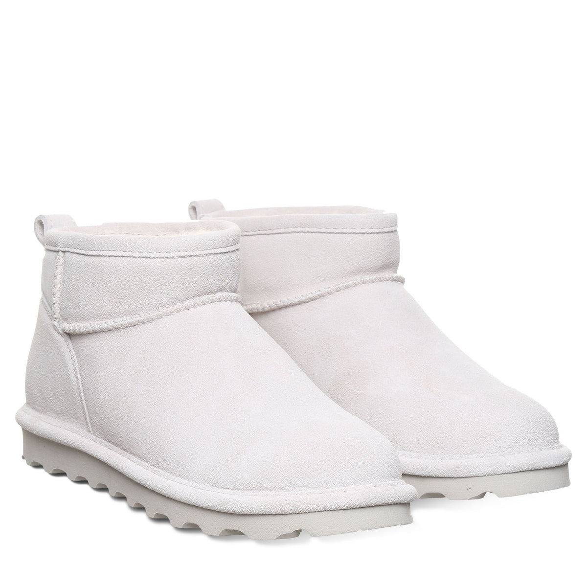 Shorty Suede Ankle Boots in Lunar Rock