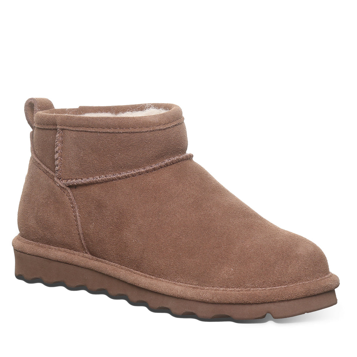 Shorty Iconic Suede Boots in Cocoa