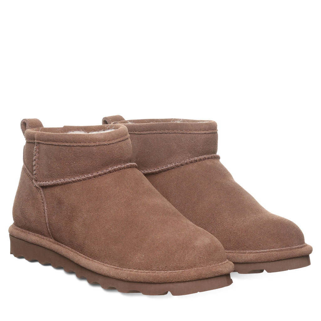 Shorty Iconic Suede Boots in Cocoa