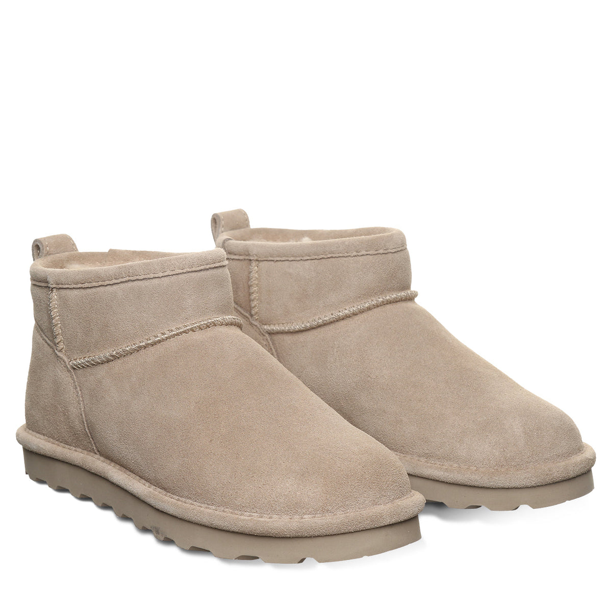 Shorty Classic Suede Boots in Mushroom