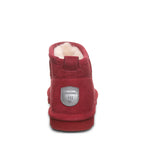 Women's Shorty Boots in Cranberry
