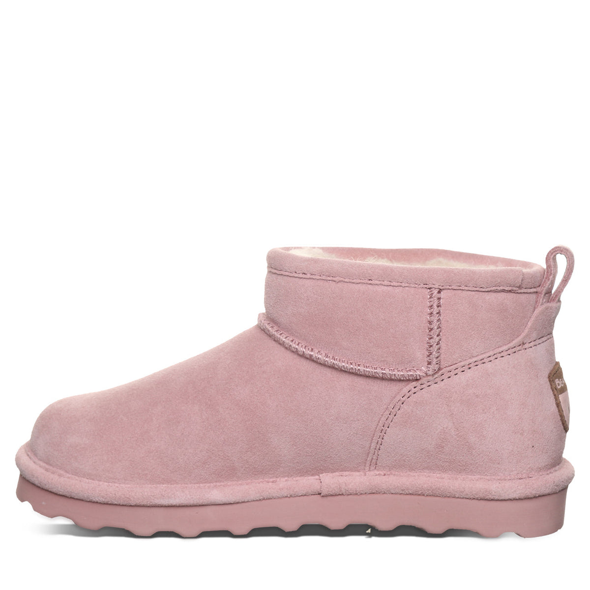 Shorty Suede Boots in Peony