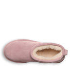 Shorty Suede Boots in Peony