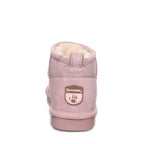 Shorty Suede Boots in Peony