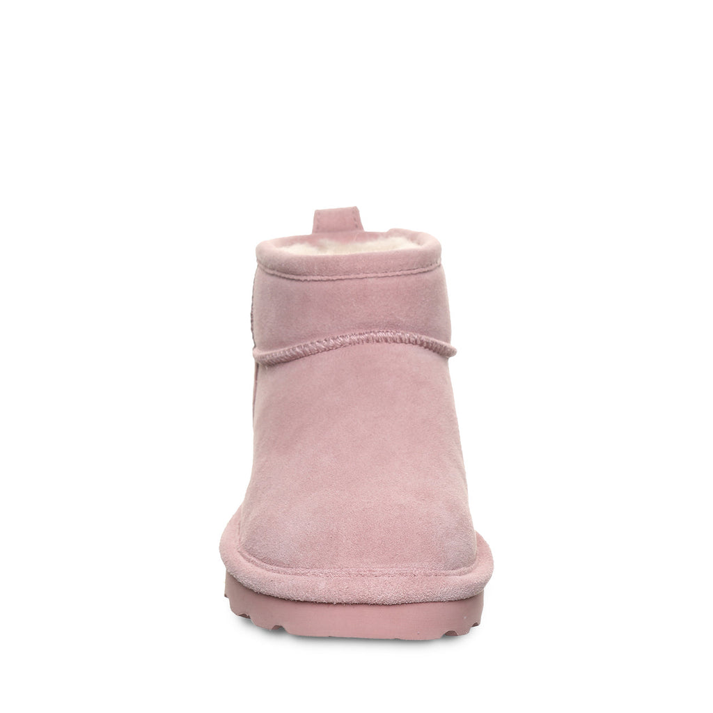 Shorty Suede Boots in Peony