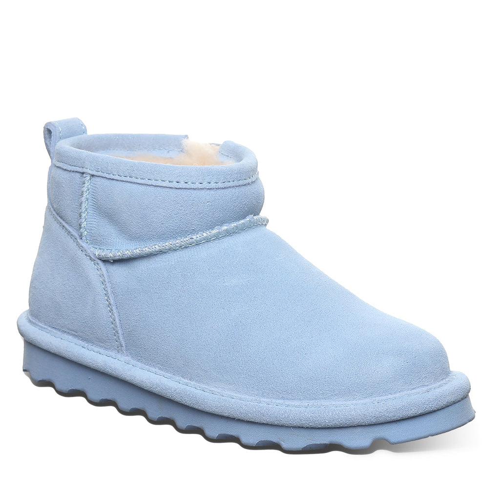 Shorty Youth Suede Boots in Blissful Blue
