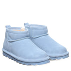 Shorty Youth Suede Boots in Blissful Blue
