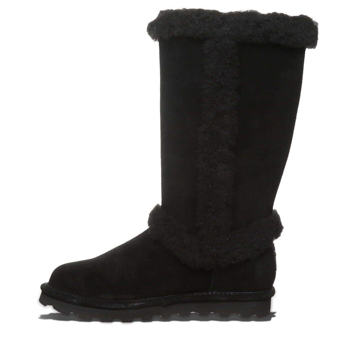 Kendall Tall Suede Winter Boots in Black
