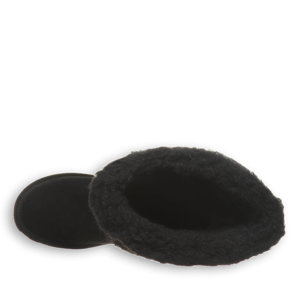 Kendall Tall Suede Winter Boots in Black