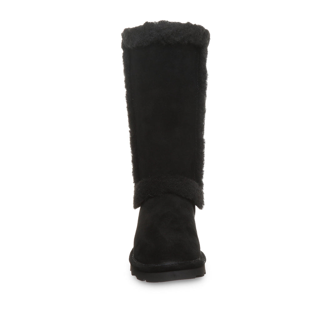 Kendall Tall Suede Winter Boots in Black