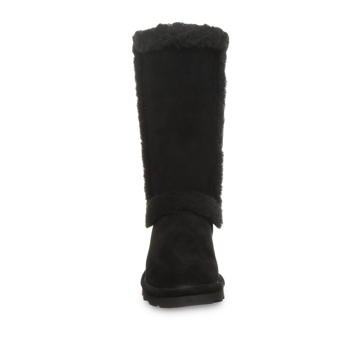 Kendall Tall Suede Winter Boots in Black