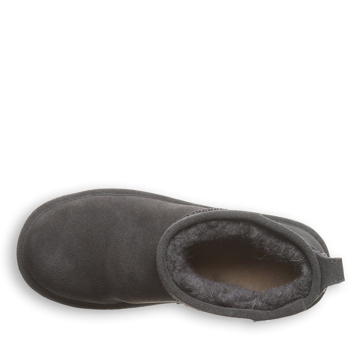 Retro Shorty Suede Boots in Graphite