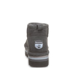 Retro Shorty Suede Boots in Graphite