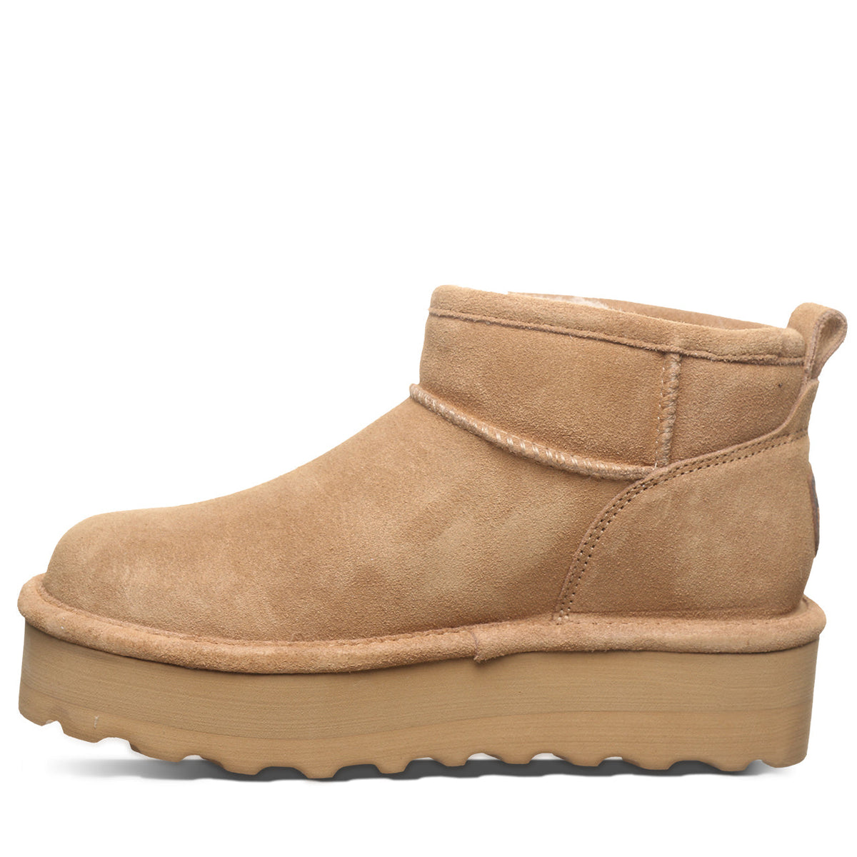 Retro Shorty Chunky Boots in Iced Coffee