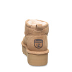 Retro Shorty Chunky Boots in Iced Coffee