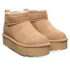 Retro Shorty Chunky Boots in Iced Coffee