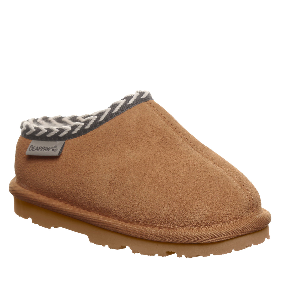 Tabitha Toddler Slippers in Hickory