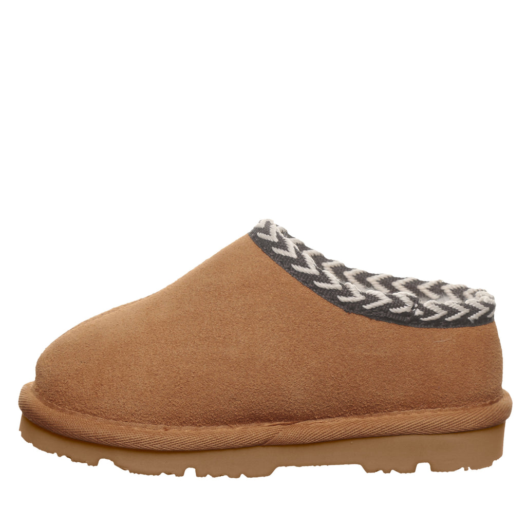 Tabitha Toddler Slippers in Hickory
