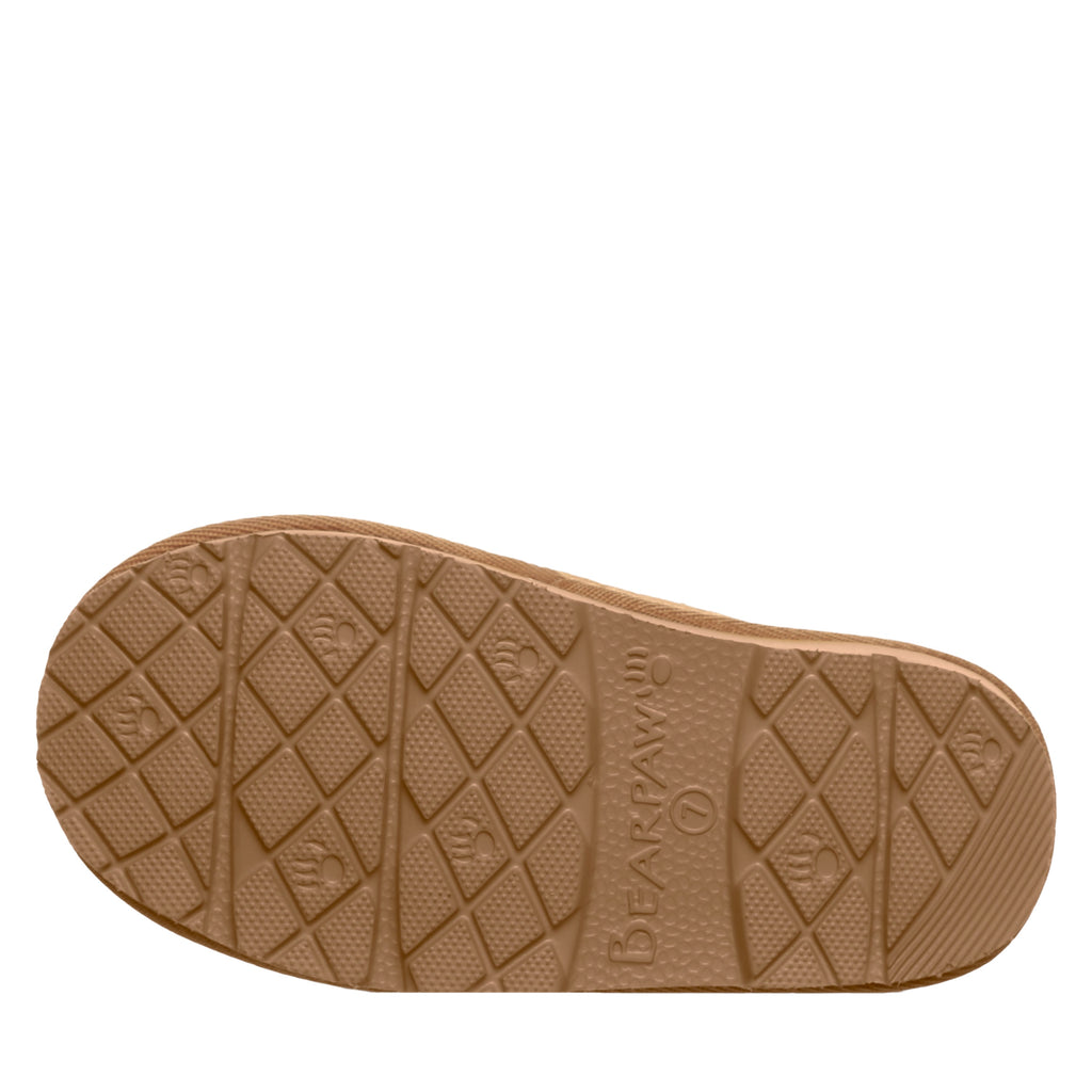 Tabitha Toddler Slippers in Hickory