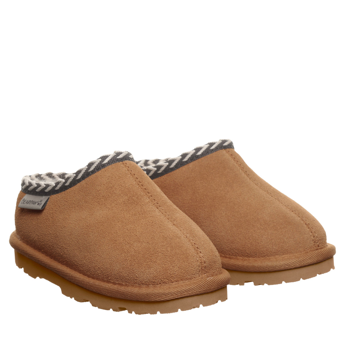 Tabitha Toddler Slippers in Hickory