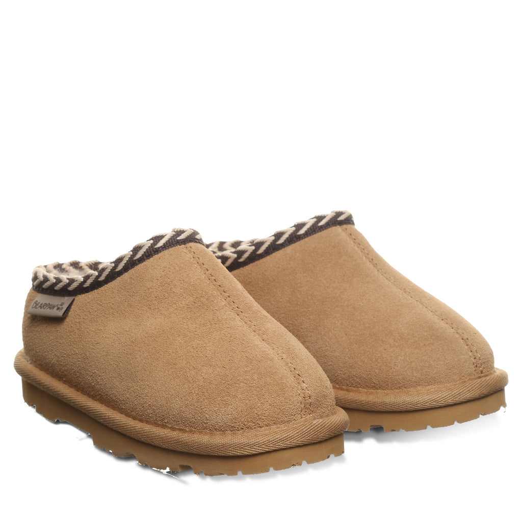 Bearpaw Tabitha Toddler Slippers in Iced Coffee