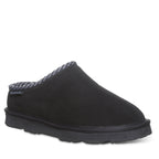 Tabitha Wool Blend Lined Slippers in Black