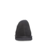 Tabitha Wool Blend Lined Slippers in Black