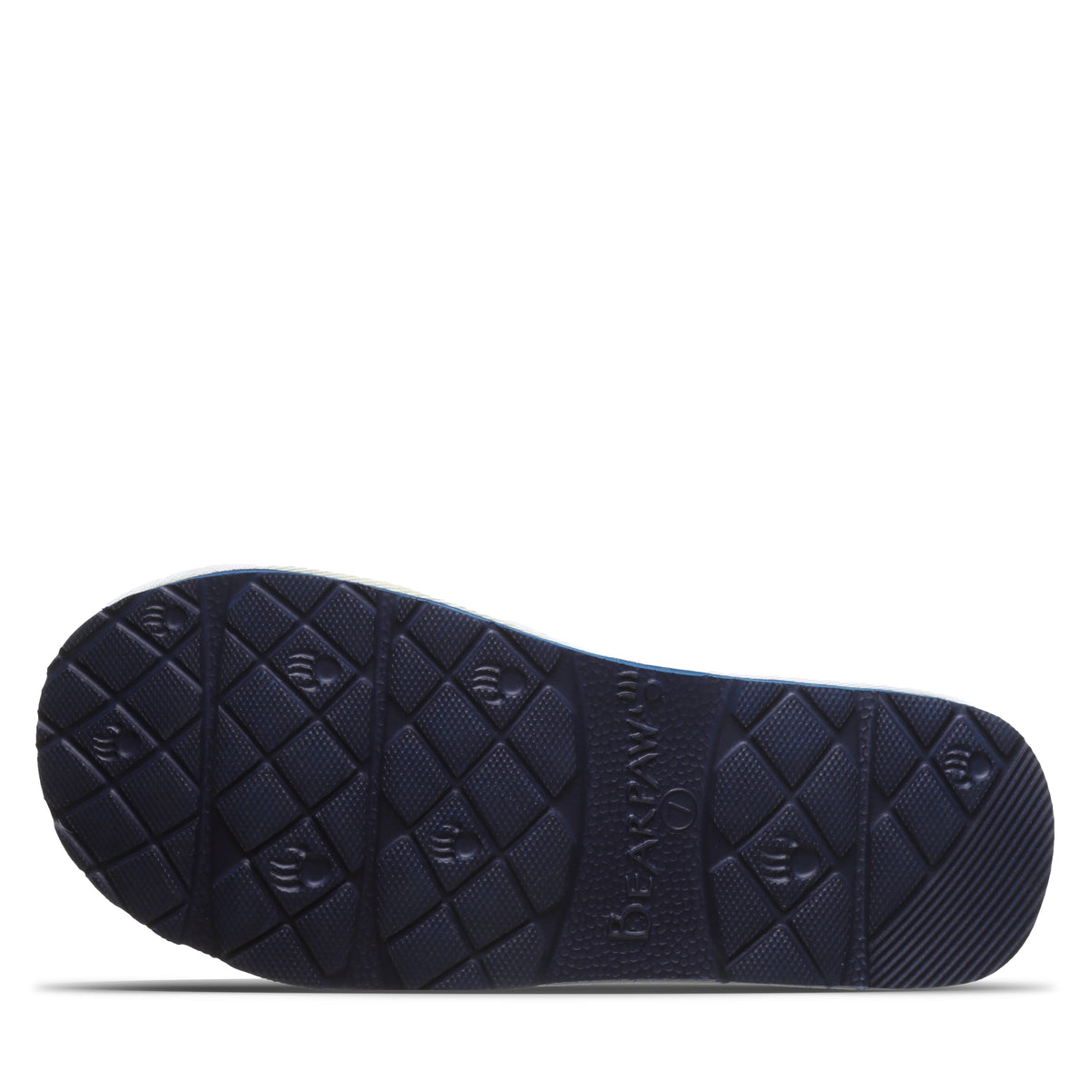Tabitha Slippers in Blue And White