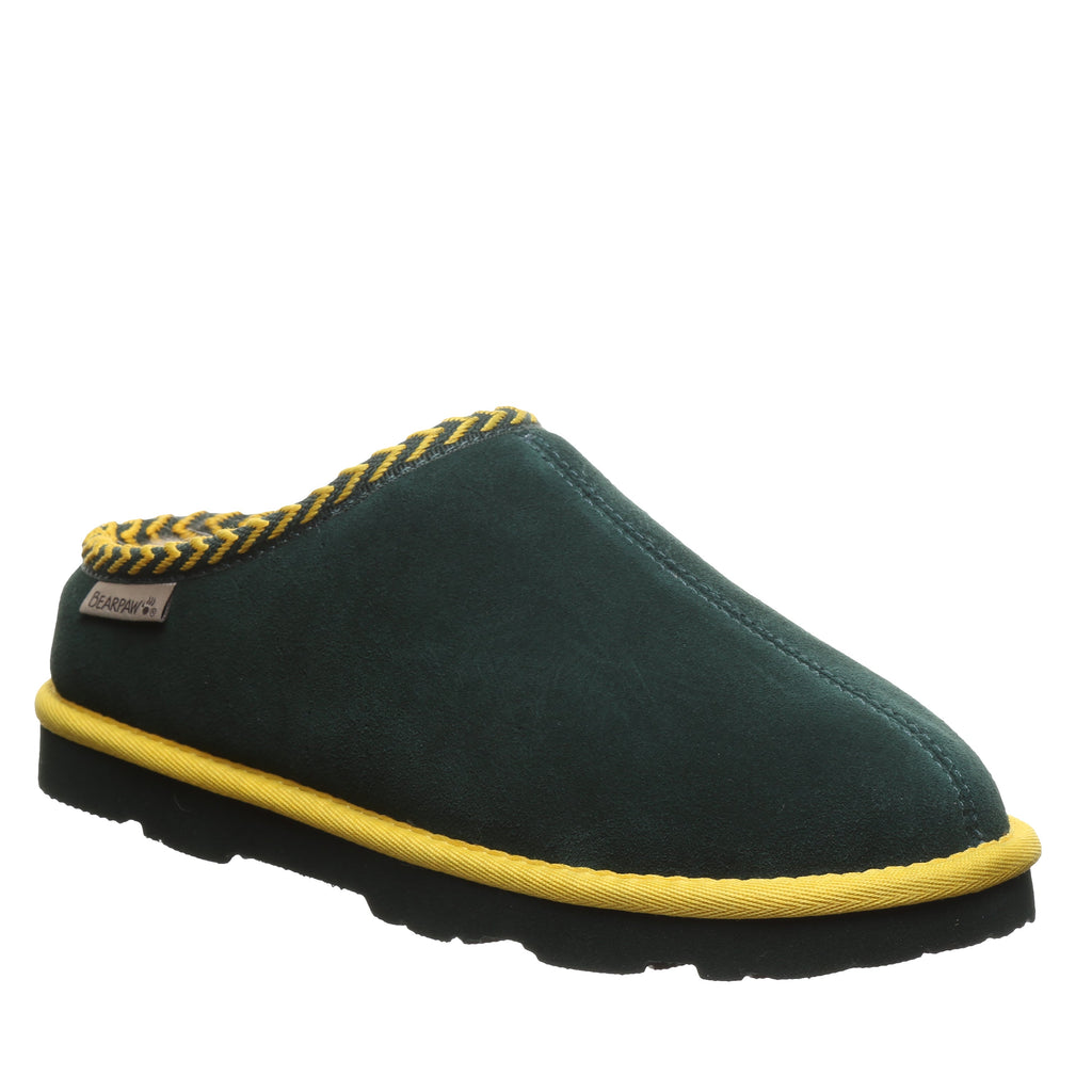 Tabitha Indoor Outdoor Slippers in Green And Yellow