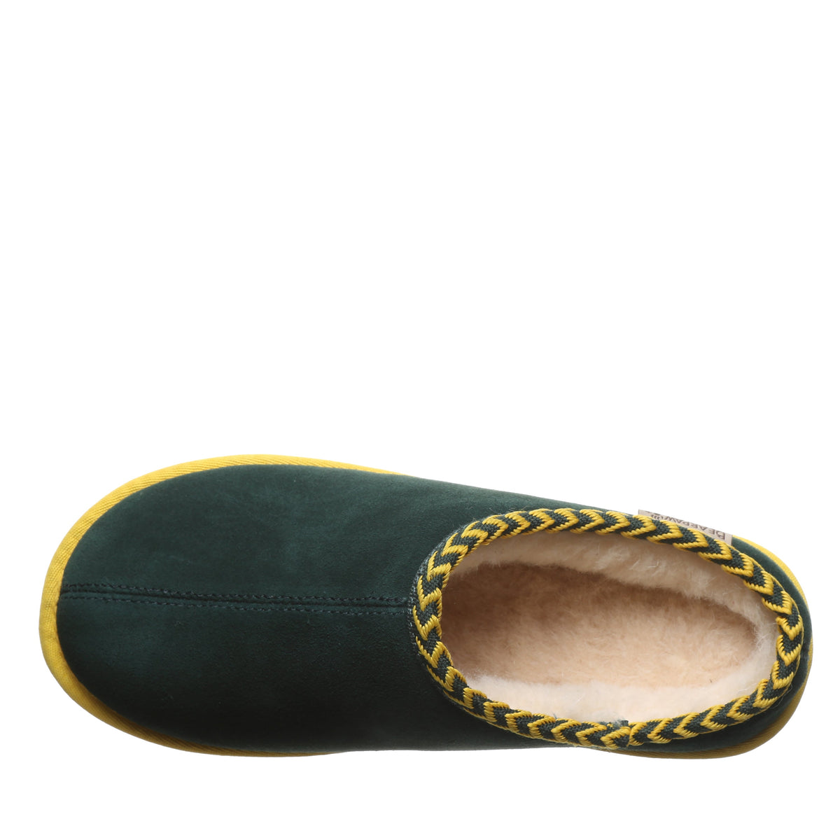 Tabitha Indoor Outdoor Slippers in Green And Yellow