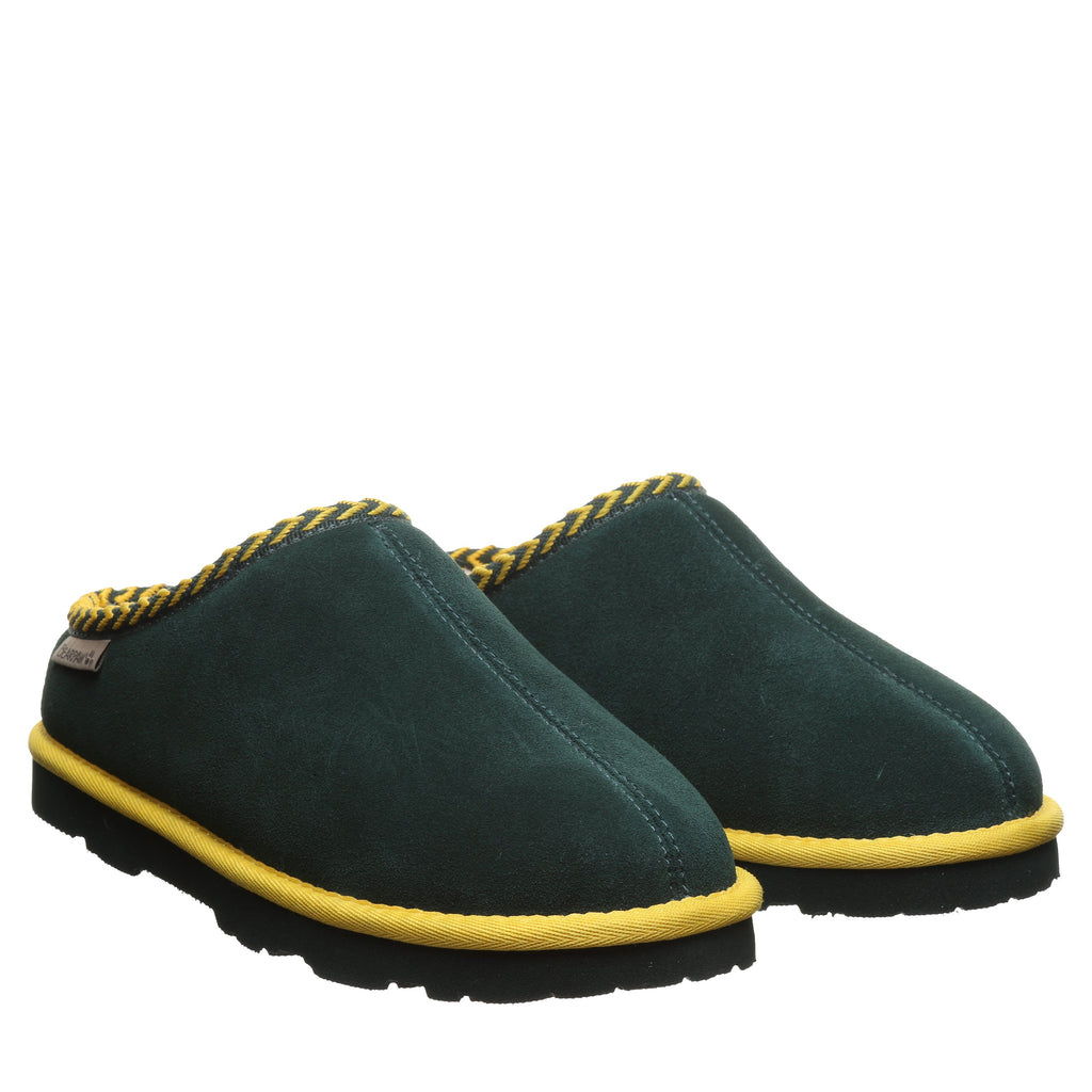 Tabitha Indoor Outdoor Slippers in Green And Yellow