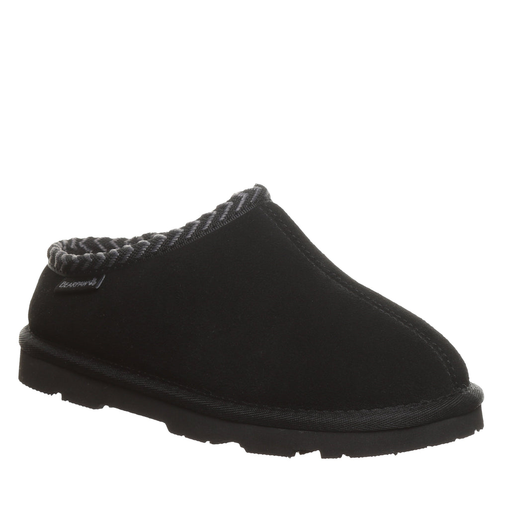 Tabitha Youth Slippers in Black