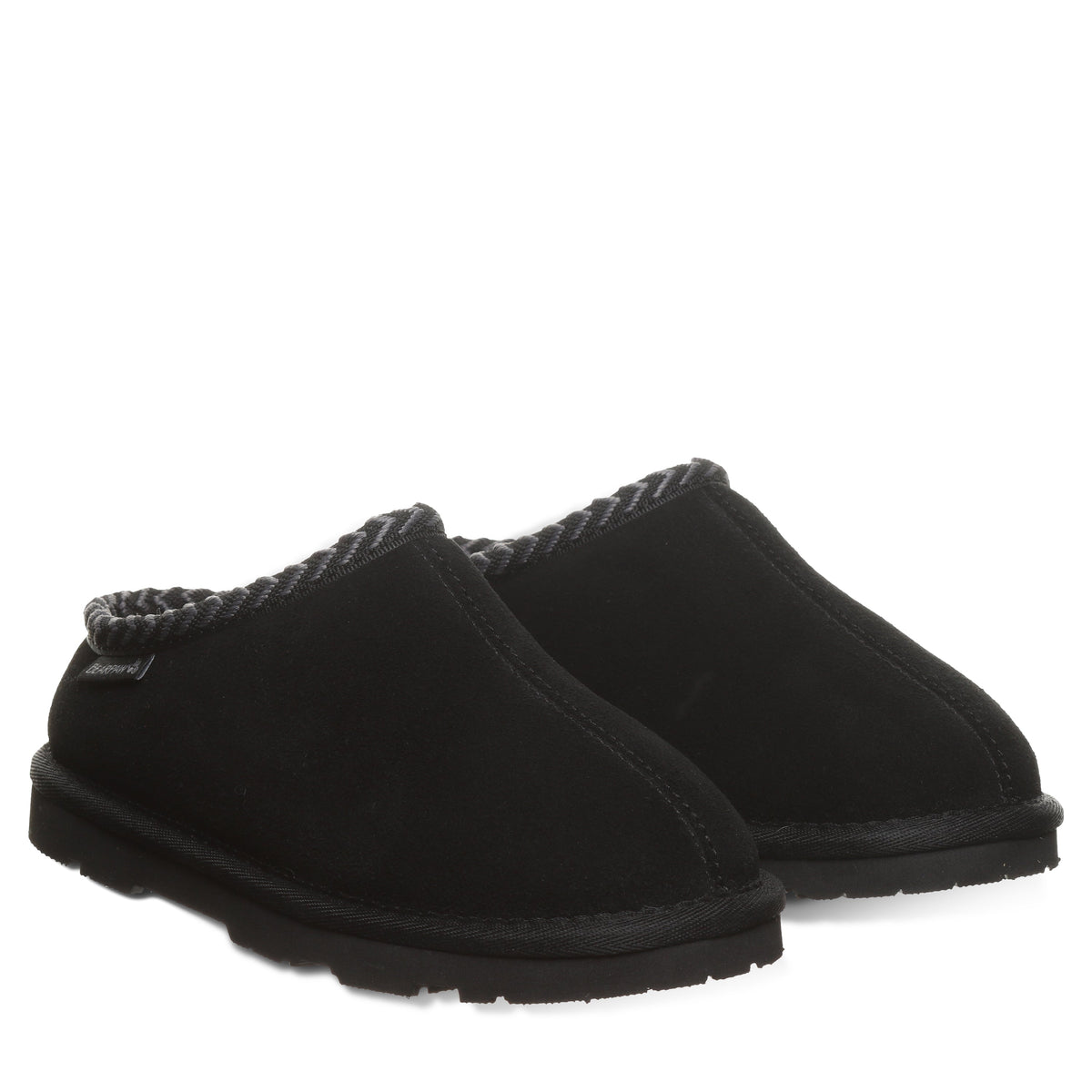 Tabitha Youth Slippers in Black